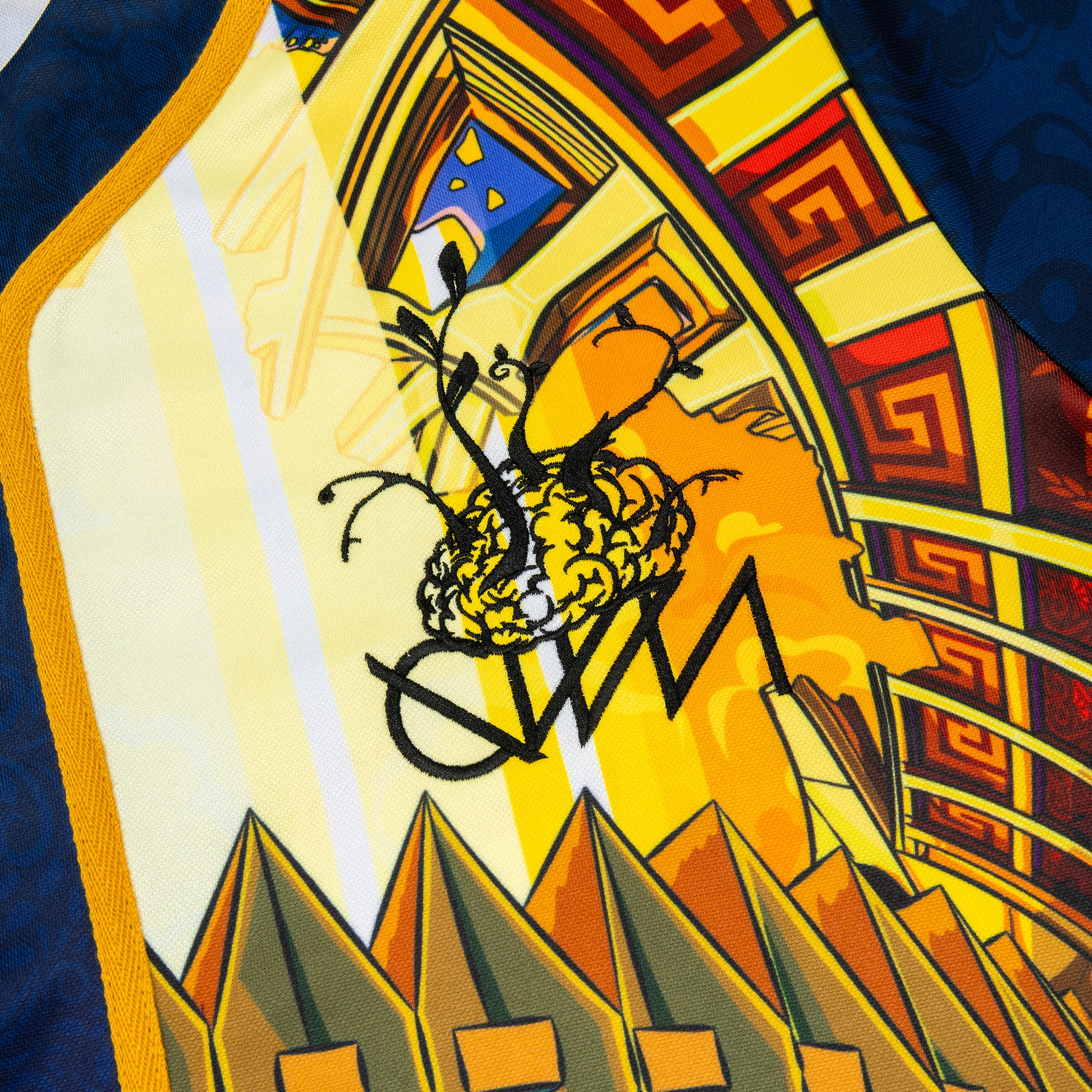 Wobble Coliseum III Baseball Jersey - Image 5