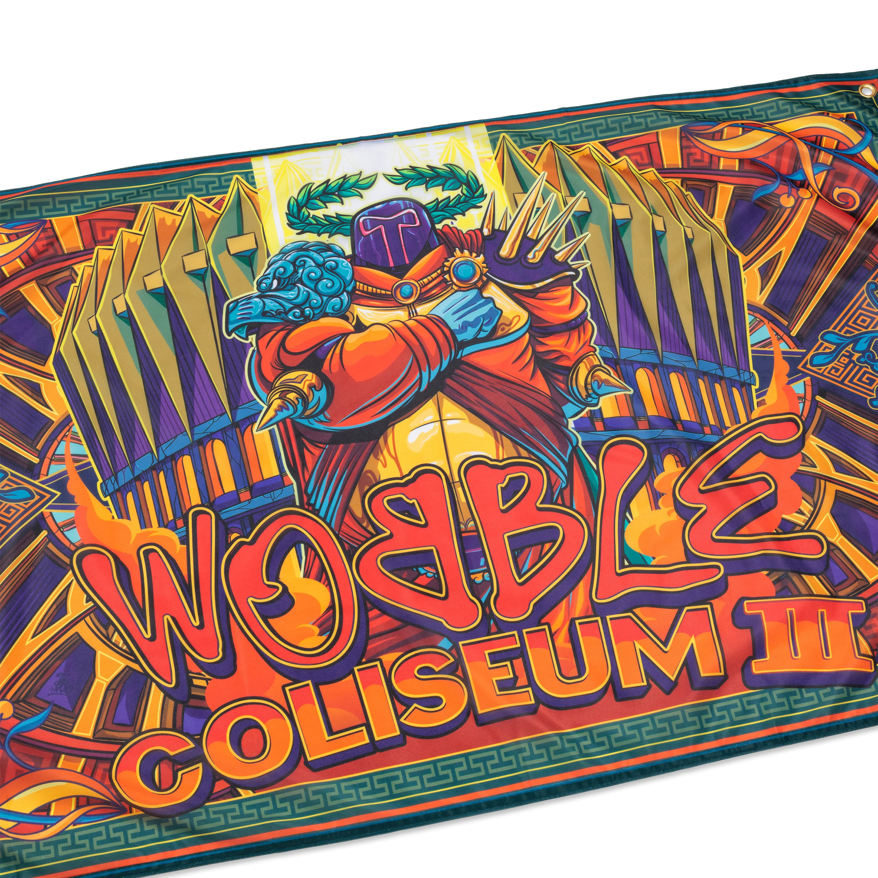 Wobble Coliseum III Flag - Image 3