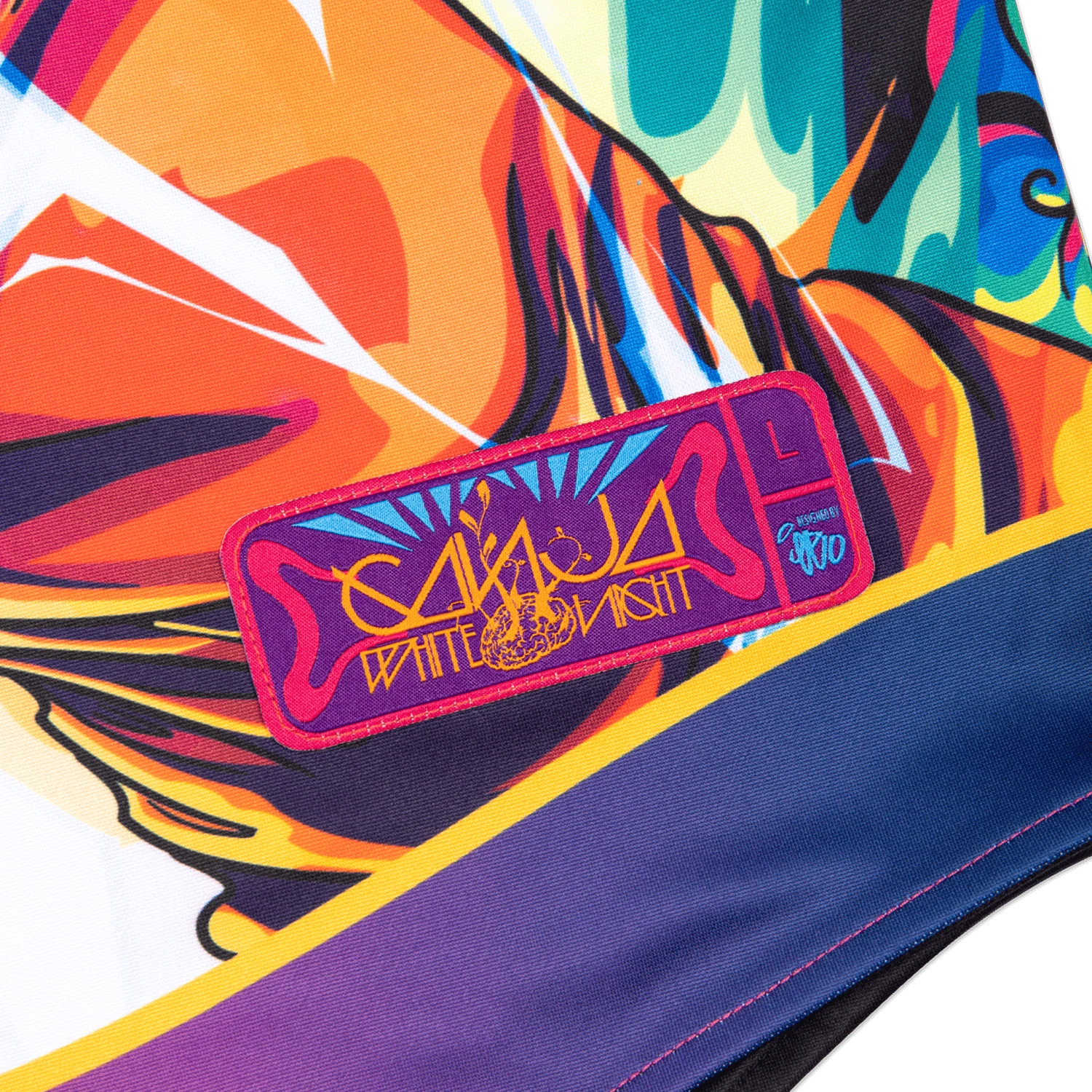 Dark Wobble vs Mr Wobble Baseball Jersey - Image 8